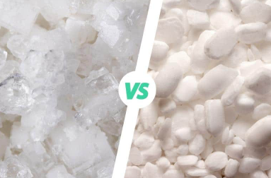 What is the difference between pellets and crystals