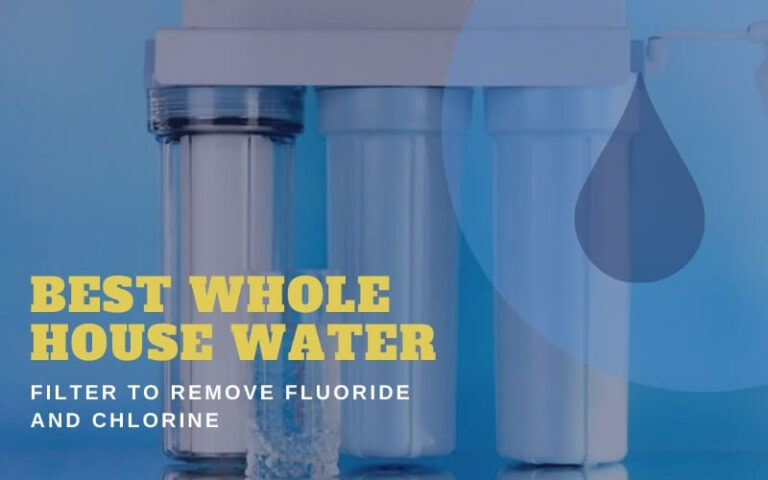 Best Whole House Water Filter to Remove Fluoride and Chlorine