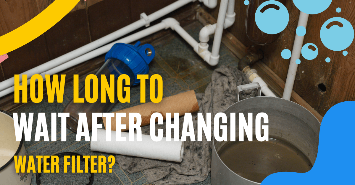 How Long To Wait After Changing Water Filter