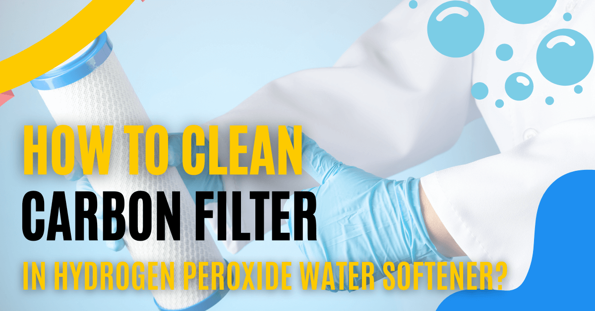 Carbon Filter In Hydrogen Peroxide Water Softener