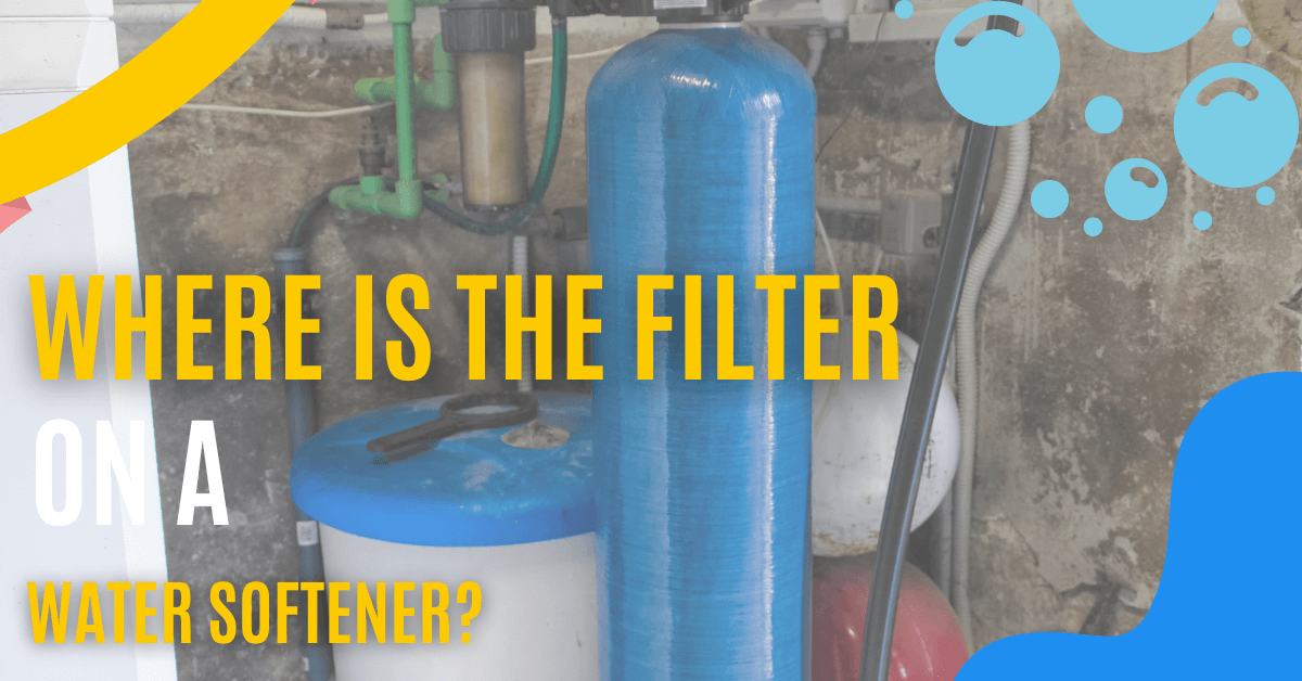 The Filter On A Water Softener