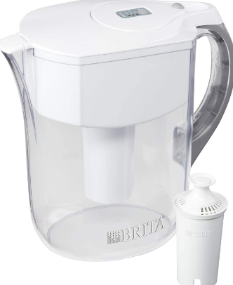 Brita water filter pitcher can't remove