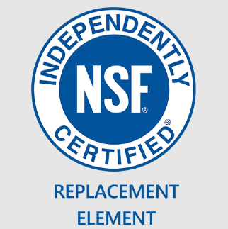 What is the difference between an NSF-certified water filter and a non-certified one?
